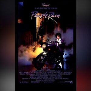 Purple Rain‎ Prince Movie Poster Film Art Decor No Frame Artist 16x24 in New